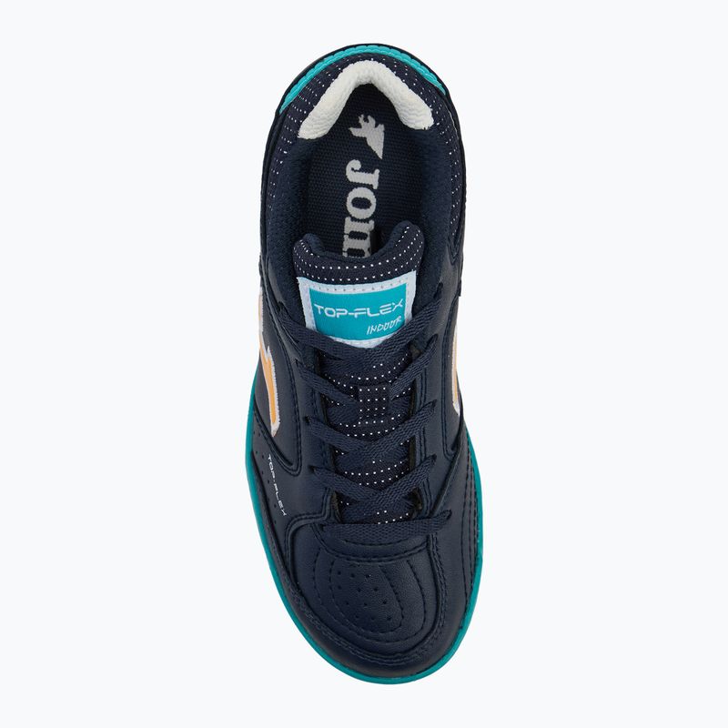 Gyerek focicipő Joma Top Flex Jr IN navy/blue 5