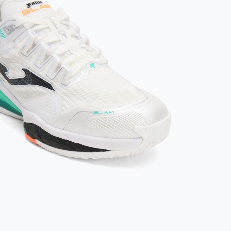 Férfi padel cipő Joma Slam OM white/ turquoise 7