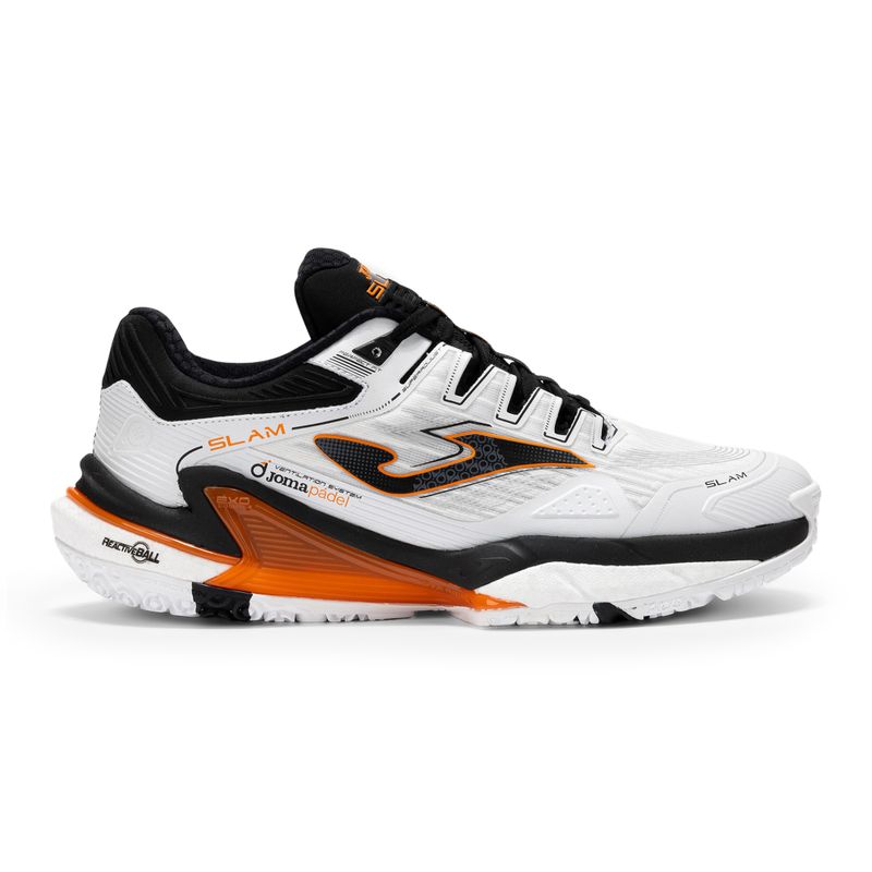 Férfi padel cipő Joma Slam OM white/ black