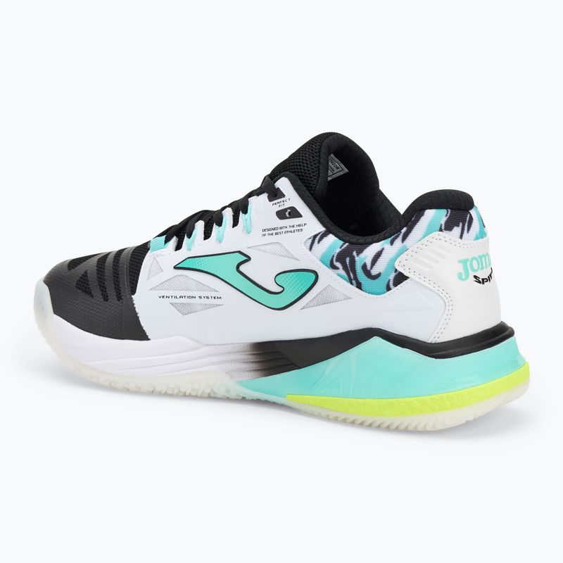 Férfi padel cipő Joma Spin OM white/ turquoise 3