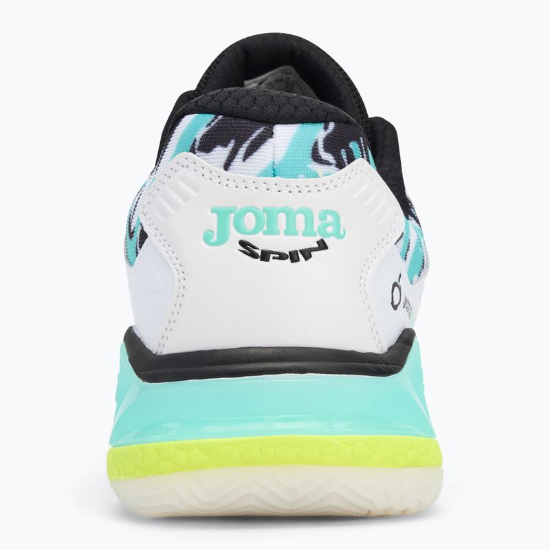 Férfi padel cipő Joma Spin OM white/ turquoise 6