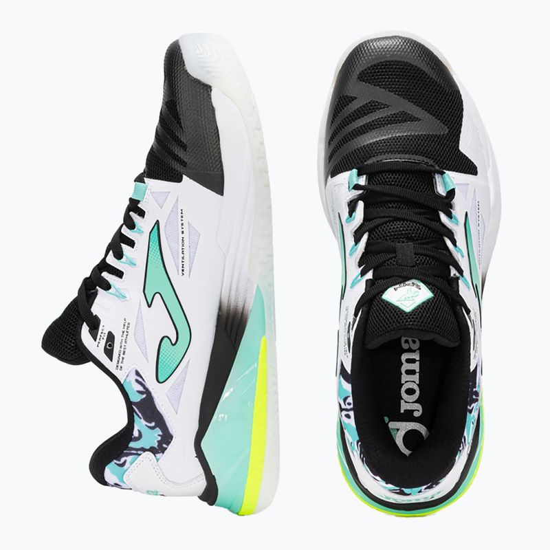 Férfi padel cipő Joma Spin OM white/ turquoise 8