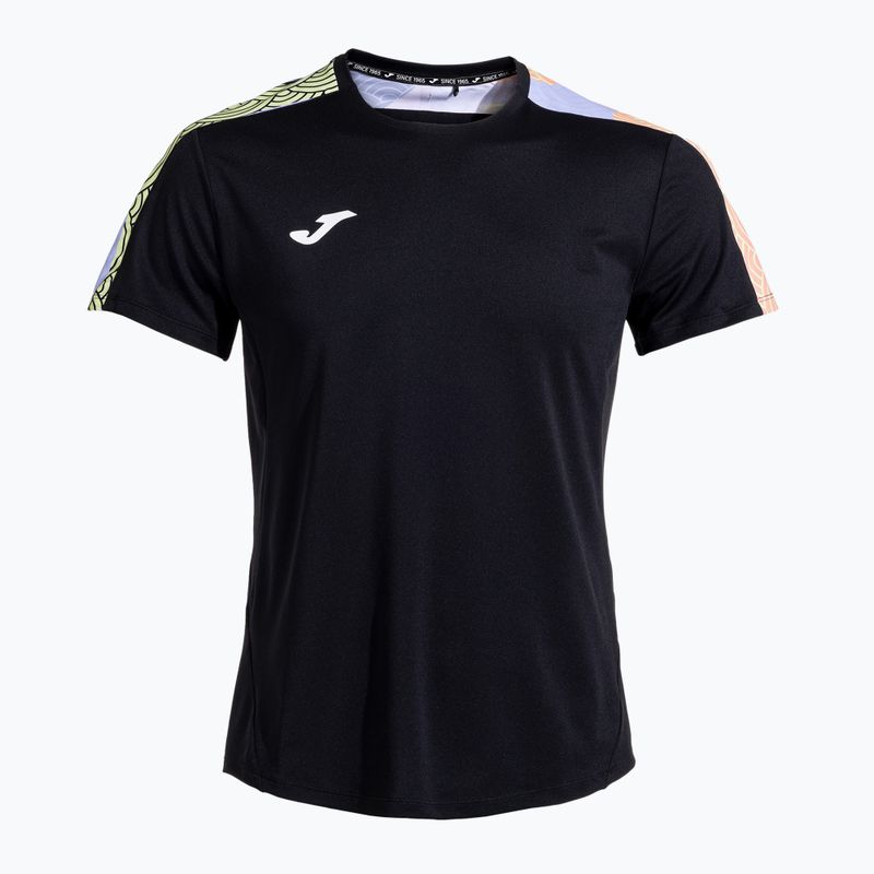 Férfi tenisz póló Joma Challenge fekete