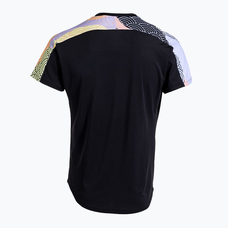 Férfi tenisz póló Joma Challenge fekete 2