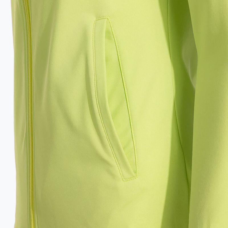 Női tenisz pulóver Joma Sculpture II Zip-Up Hoodie W lime 3