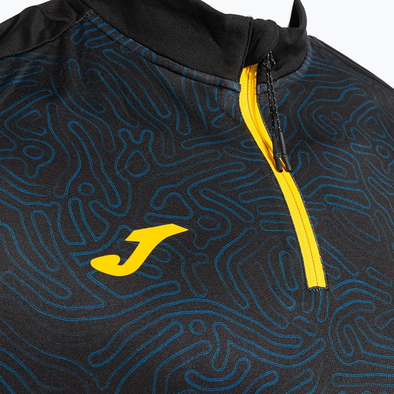Férfi Joma R-Nature futó hosszú ujjú fekete 4