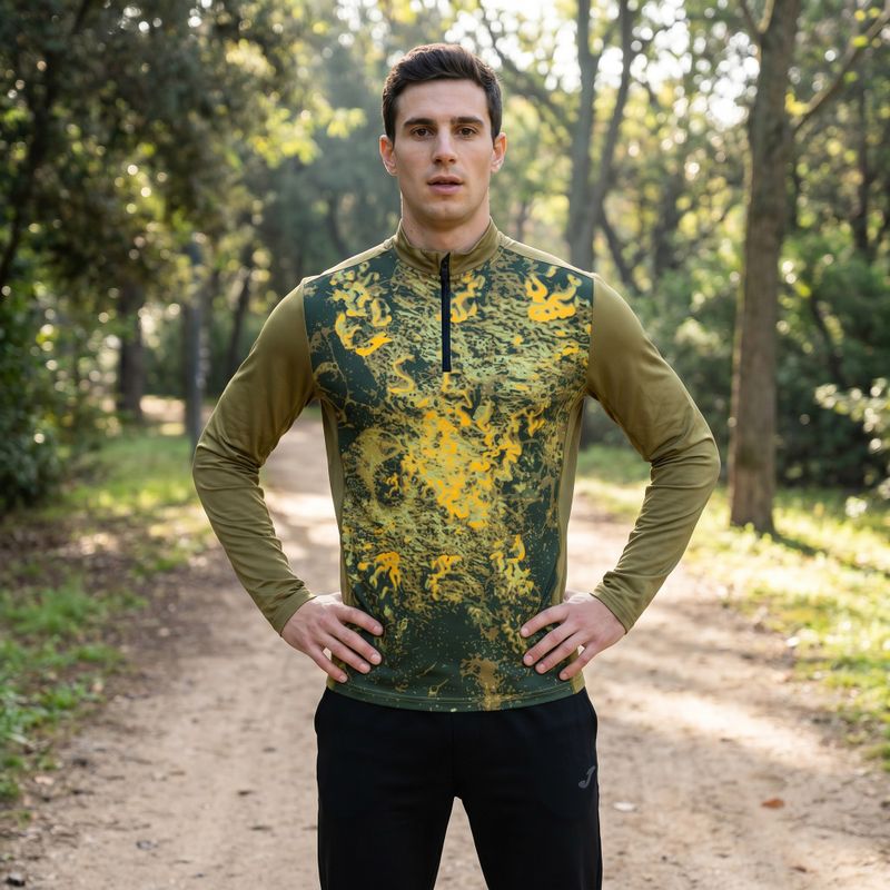 Férfi Joma R-Nature zöld hosszú ujjú futócipő 9