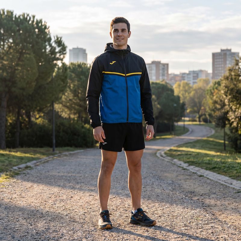 Férfi Joma R-Nature futódzseki fekete 10