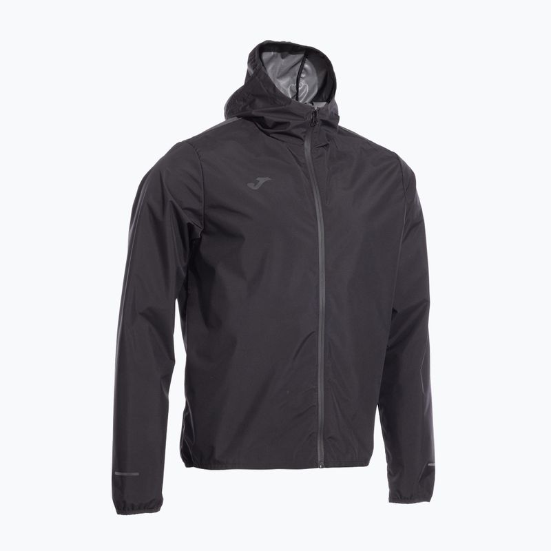 Férfi Joma R-Night esőkabát futó kabát fekete