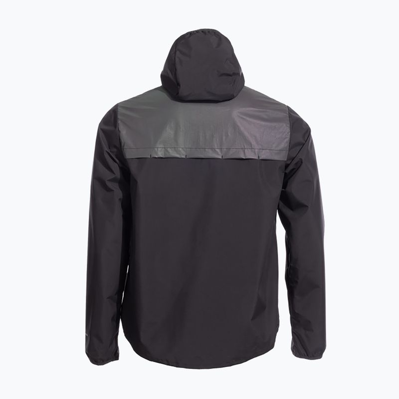 Férfi Joma R-Night esőkabát futó kabát fekete 2