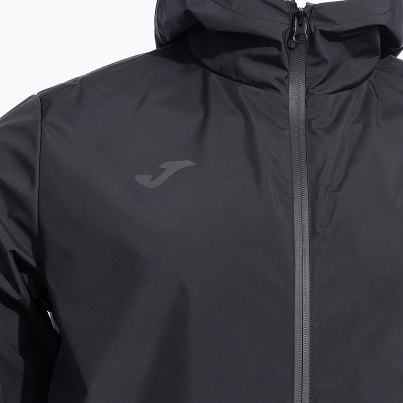 Férfi Joma R-Night esőkabát futó kabát fekete 3