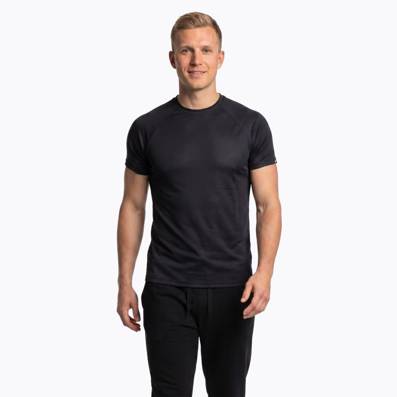 Férfi Joma R-Night Iconic futópóló fekete 3