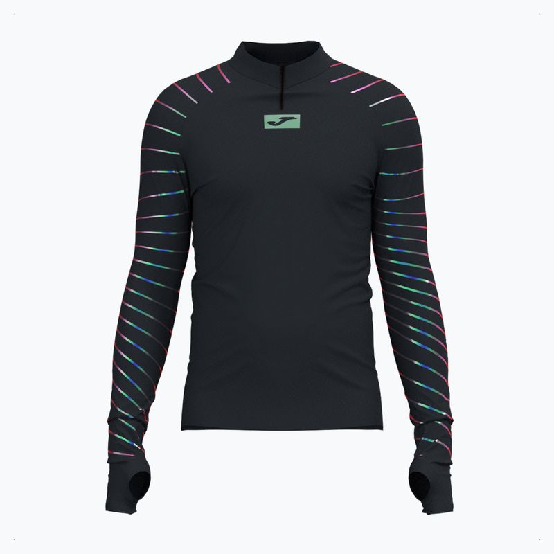 Férfi Joma R-Night futás hosszú ujjú fekete