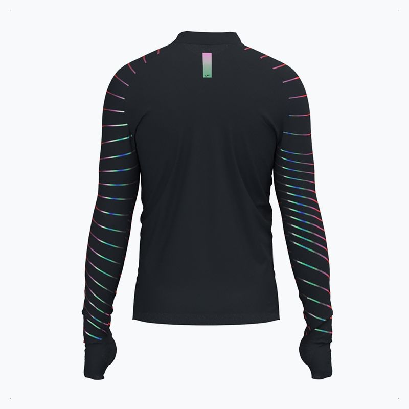 Férfi Joma R-Night futás hosszú ujjú fekete 2