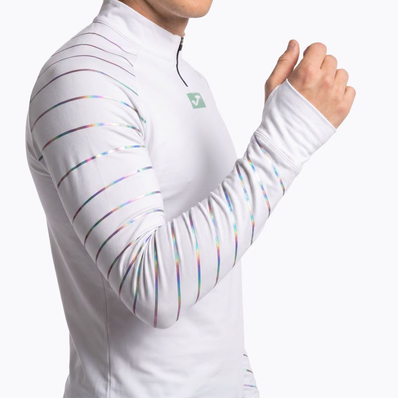 Férfi Joma R-Night futó hosszú ujjú fehér 4