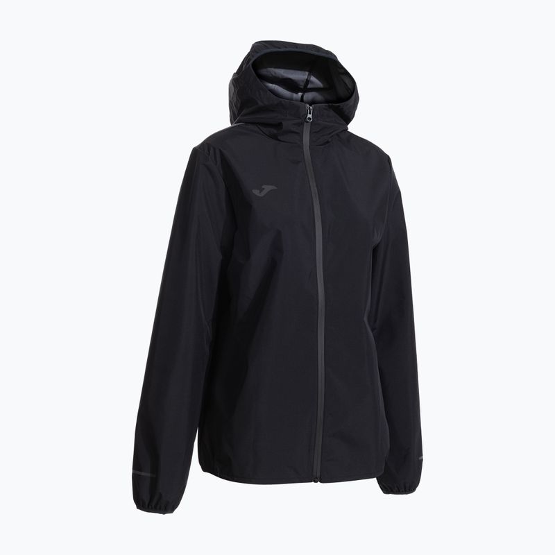 Női futókabát Joma R-Night esőkabát fekete 3
