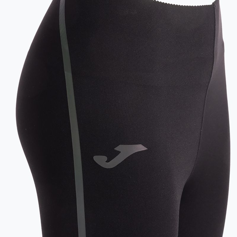 Női futó leggings Joma R-Night fekete 6