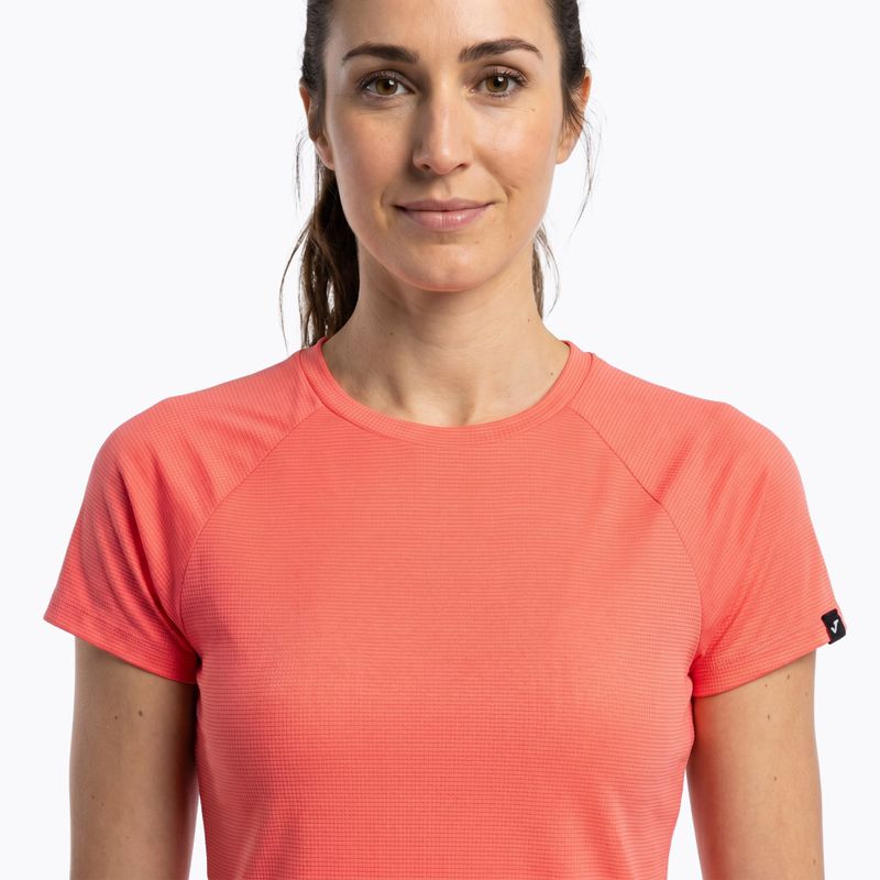 Női futópóló Joma R-Night Iconic korall színű női futópóló 4