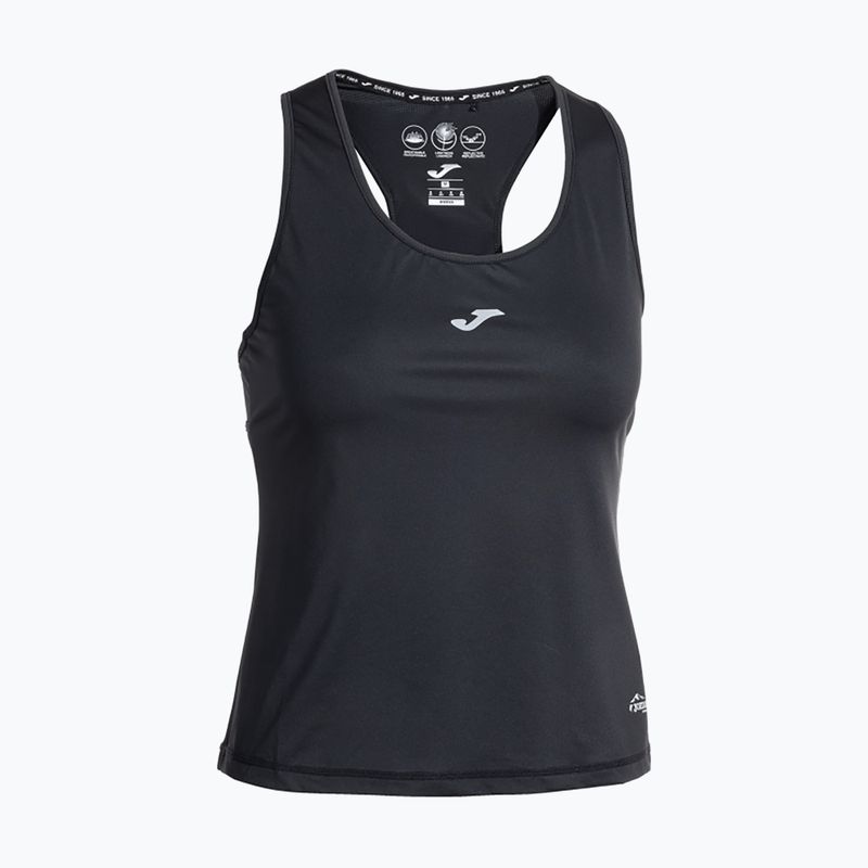 Női futó póló Joma R-Nature Tank Top fekete 3