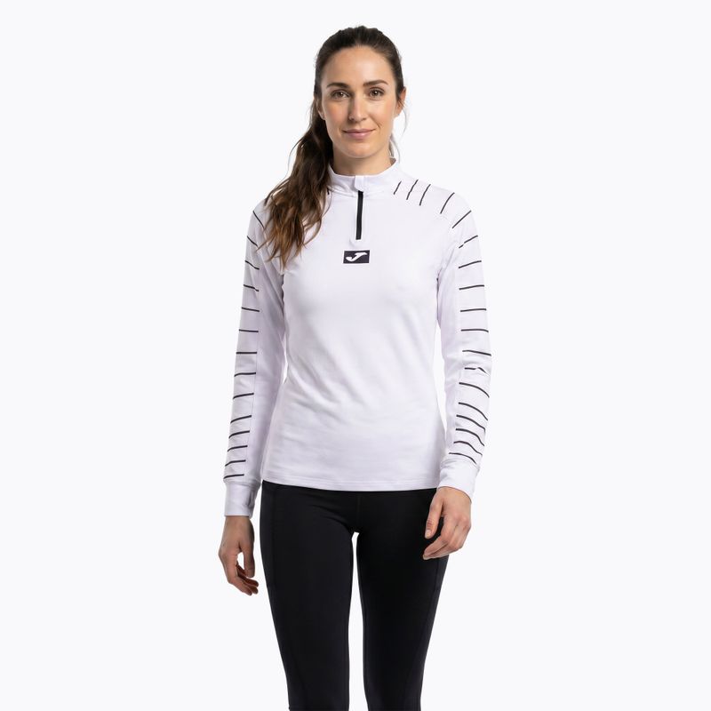Női futó pulóver Joma R-Night fehér 3
