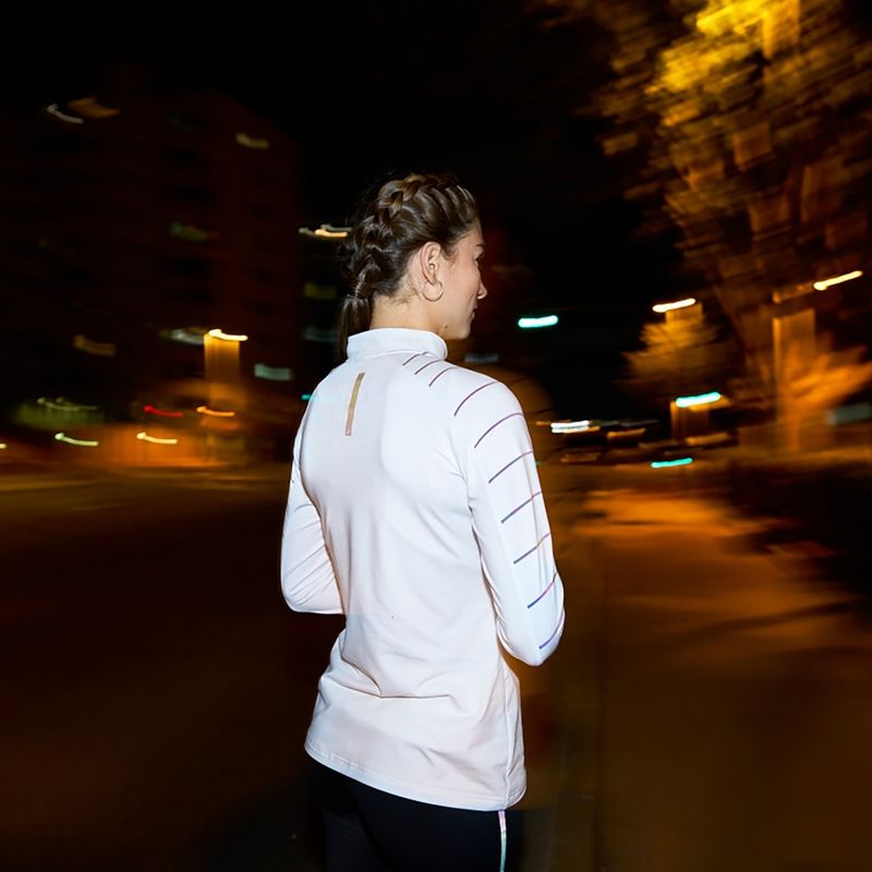 Női futó pulóver Joma R-Night fehér 6