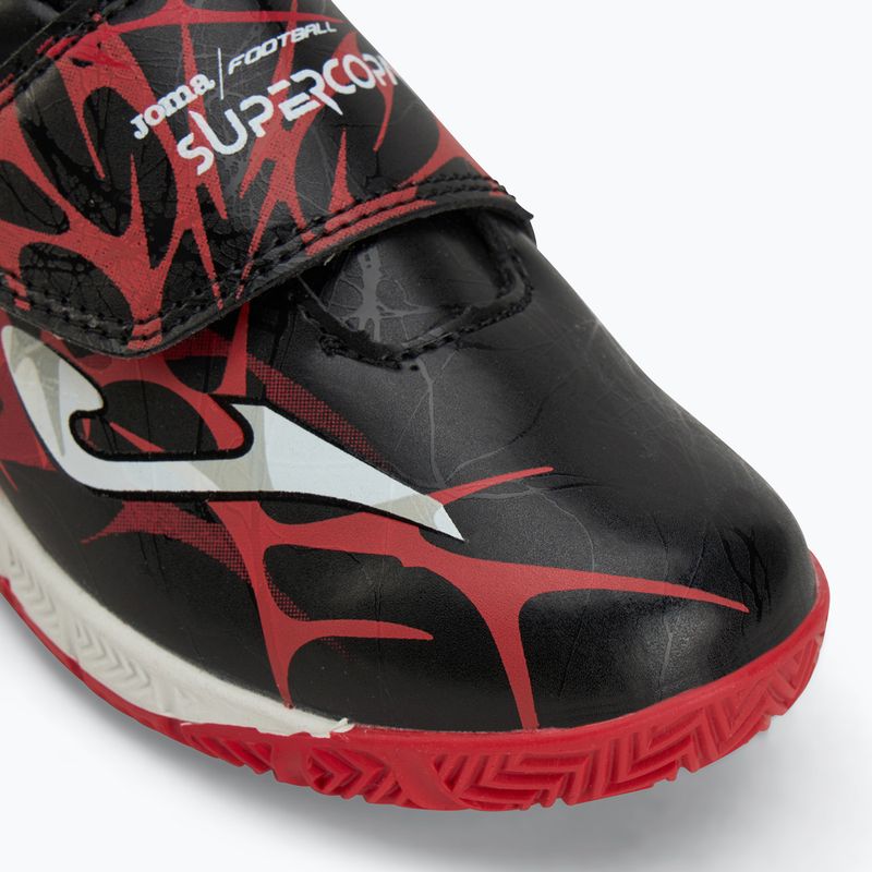 Gyermek futballcipő Joma Super Copa Jr IN fekete 7