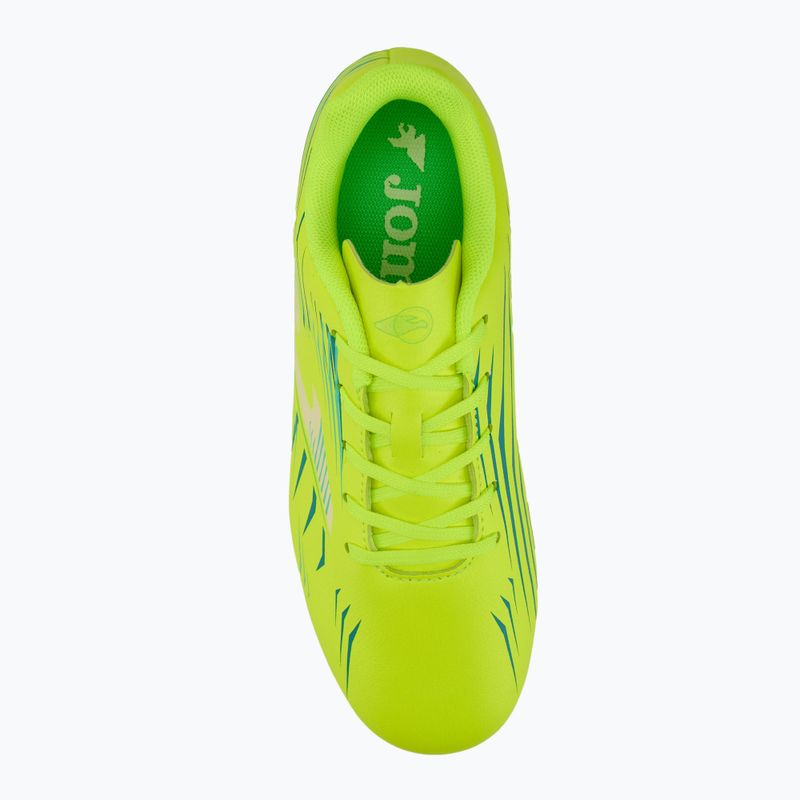 Joma Propulsion Jr HG fluor citromsárga gyermek focicipő 5
