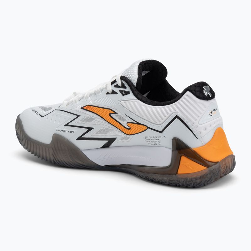 Férfi padel cipő Joma Open OM white/ orange 3