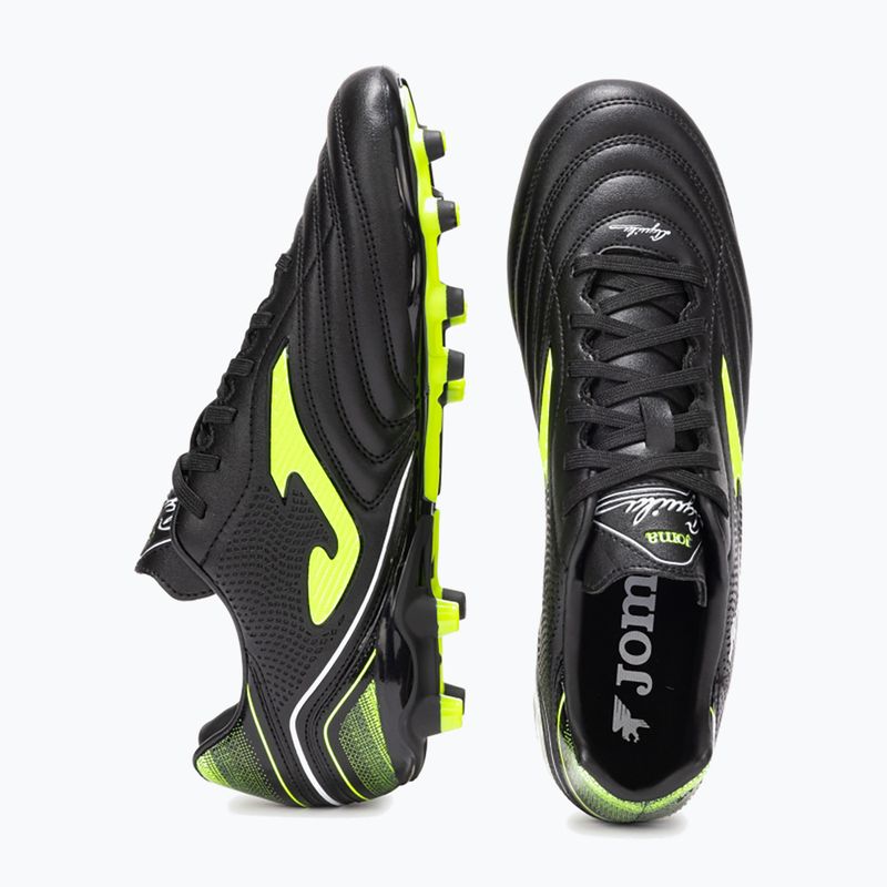 Joma Aguila FG férfi futballcipő fekete/sárga 11
