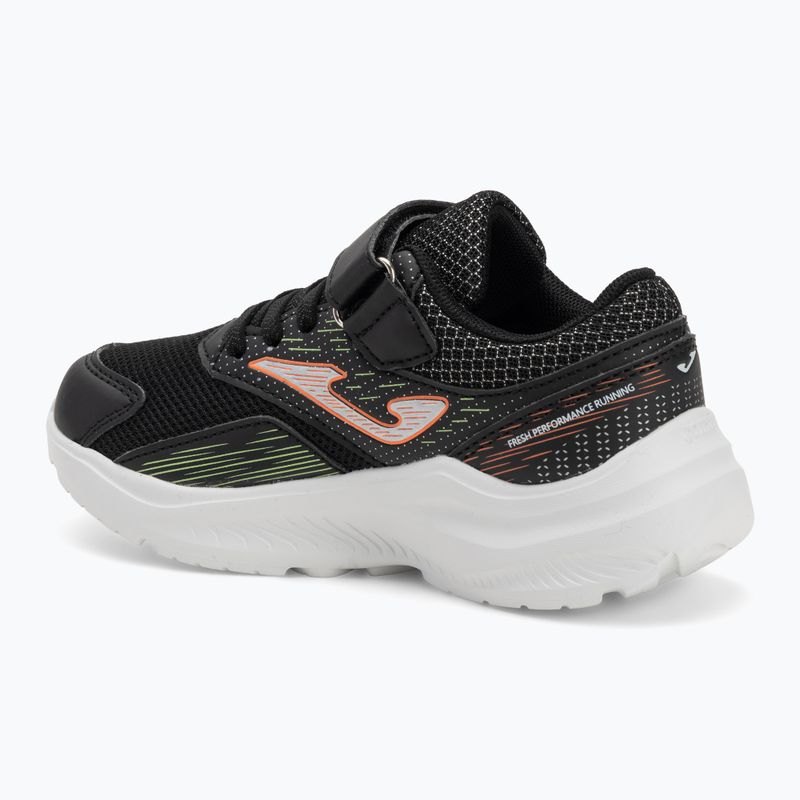 Joma Active Jr gyermek cipő fekete/citromsárga 3