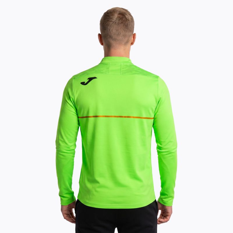 Férfi Joma Record III fluor zöld futó melegítőfelső 3