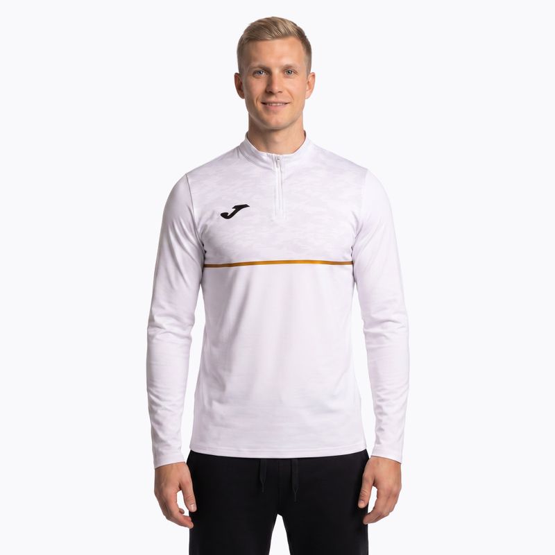 Férfi Joma Record III futópulóver fehér