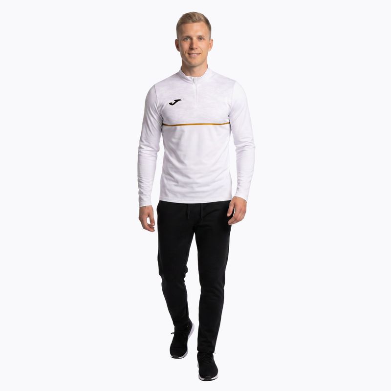 Férfi Joma Record III futópulóver fehér 2
