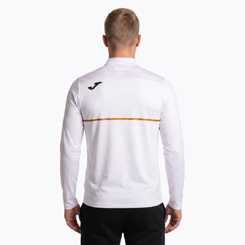 Férfi Joma Record III futópulóver fehér 3