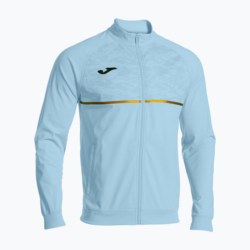 Férfi Joma Record III Full Zip futó melegítőfelső világoskék