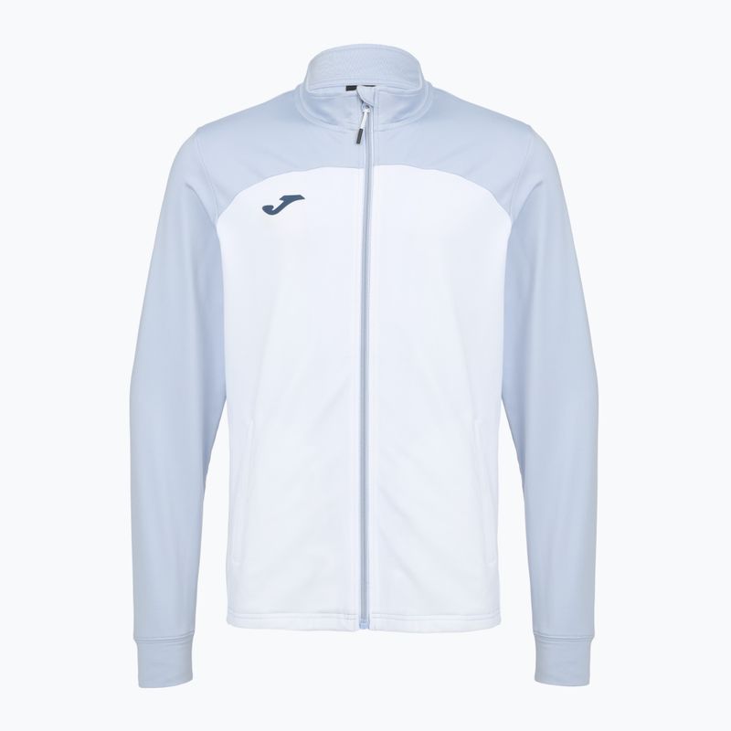 Férfi tenisz pulóver Joma Challenge Full Zip kék
