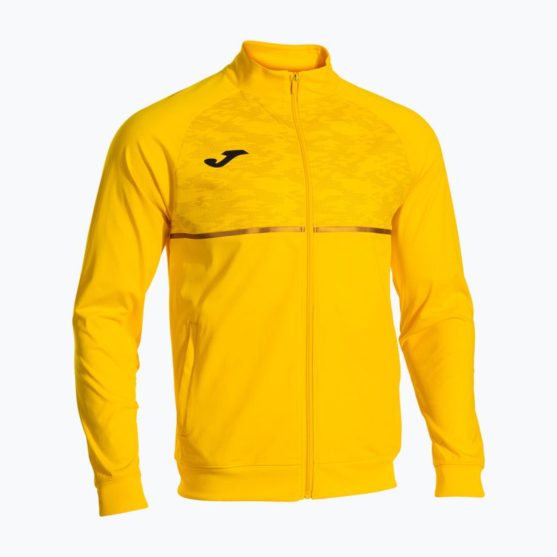 Férfi Joma Record III Full Zip futó melegítőfelső sárga