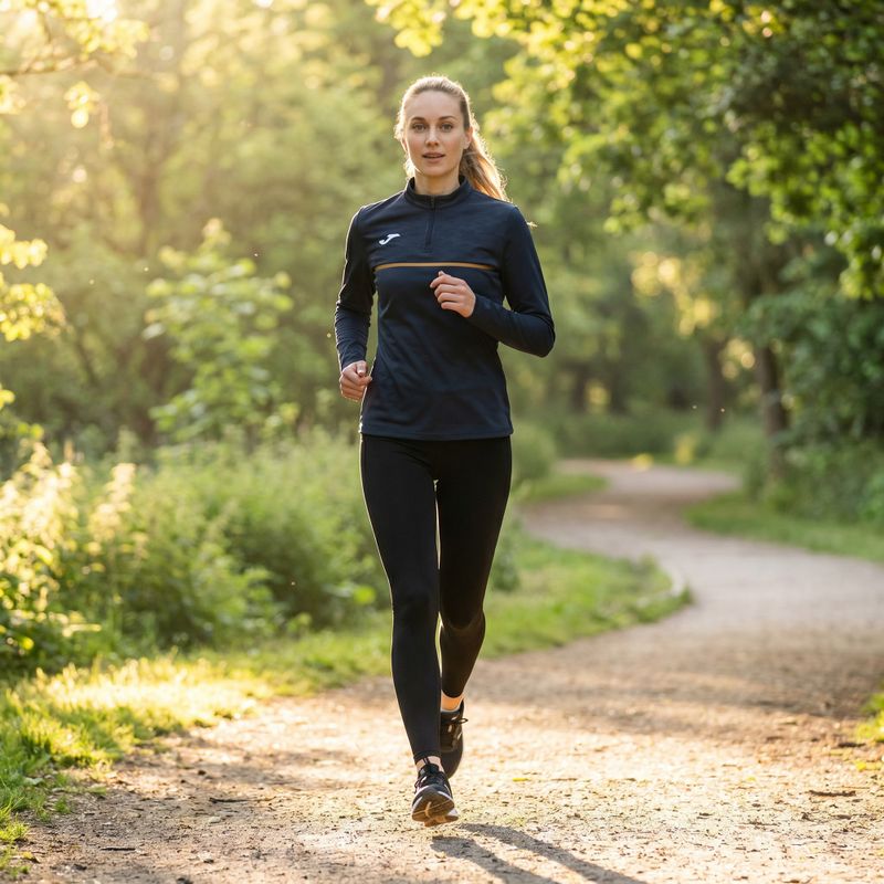 Női Joma Record III futó melegítőfelső, navy színű 10