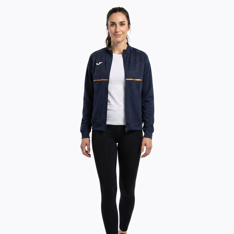Női Joma Record III Full Zip futó melegítőfelső navy 2