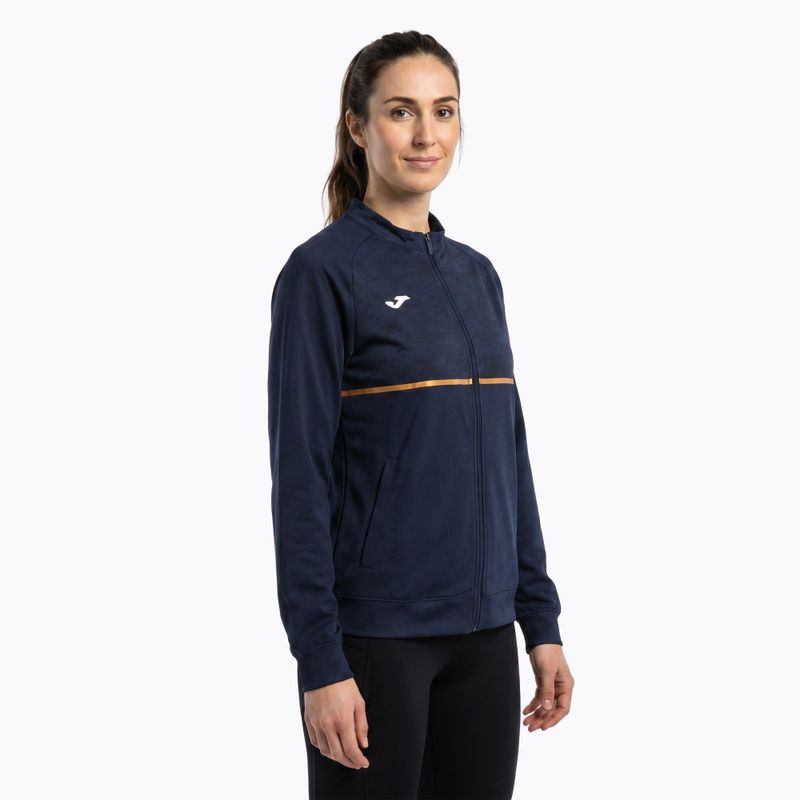 Női Joma Record III Full Zip futó melegítőfelső navy 3