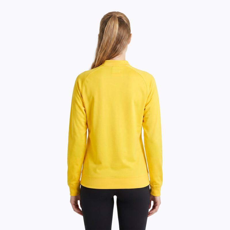 Női Joma Record III Full Zip futó melegítőfelső sárga 3