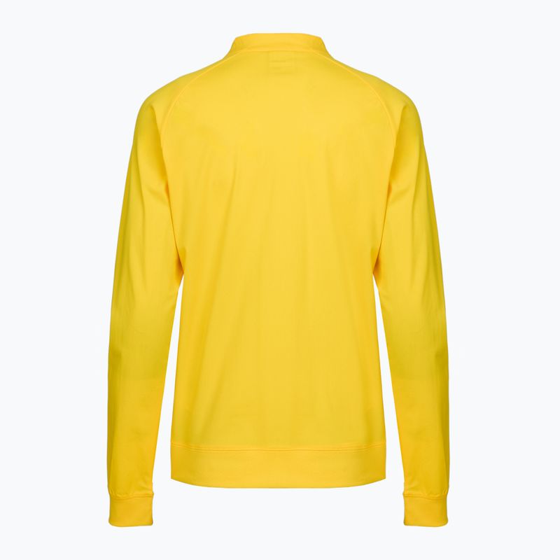 Női Joma Record III Full Zip futó melegítőfelső sárga 2