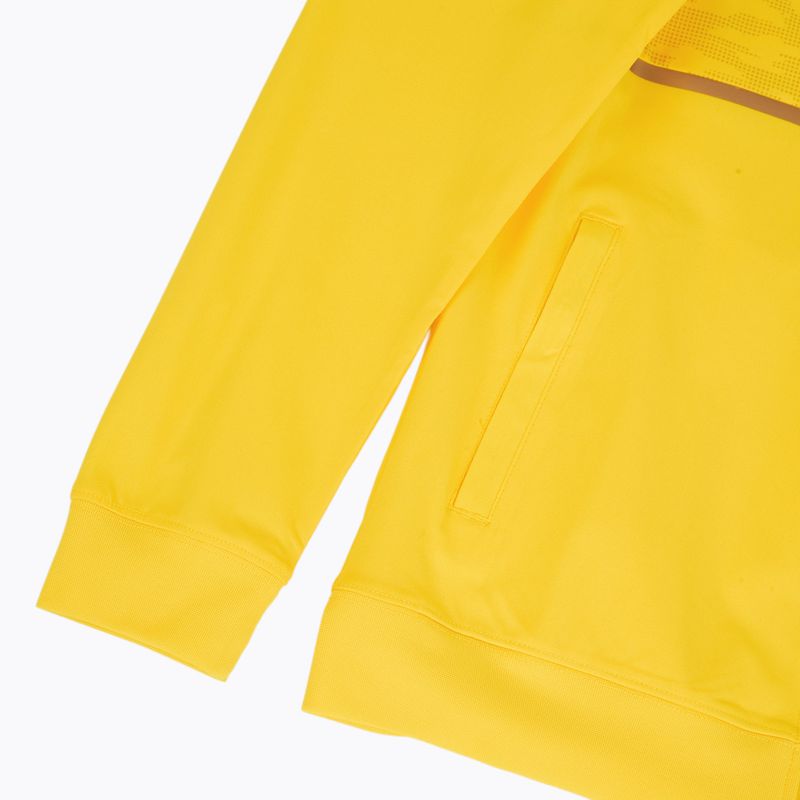 Női Joma Record III Full Zip futó melegítőfelső sárga 4