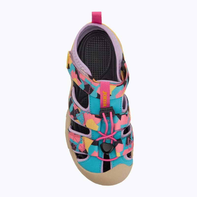 Joma Neo Jr bézs/rózsaszín gyermek szandálok 5