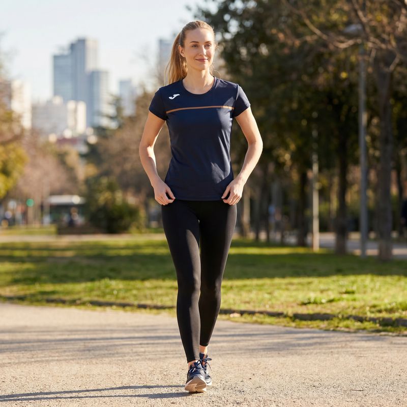 Joma Record III női futópóló fekete 7