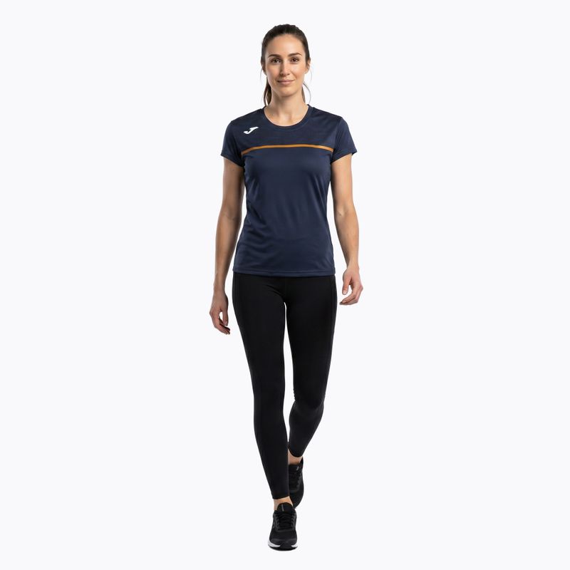 Joma Record III női futópóló navy színben 2