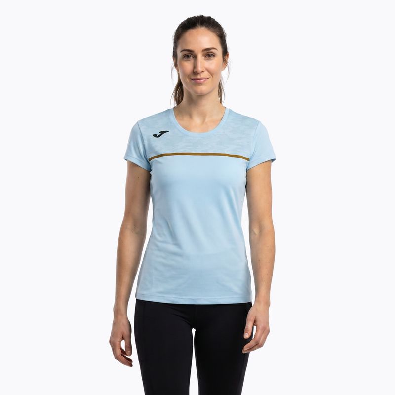 Joma Record III női futópóló világoskék 3