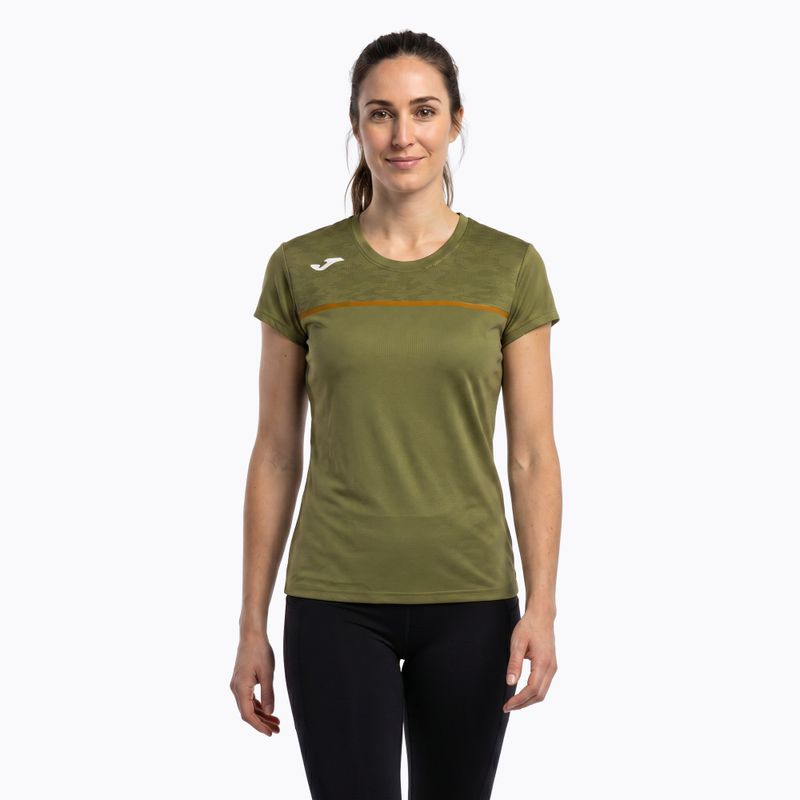 Joma Record III női futópóló khaki színben 3