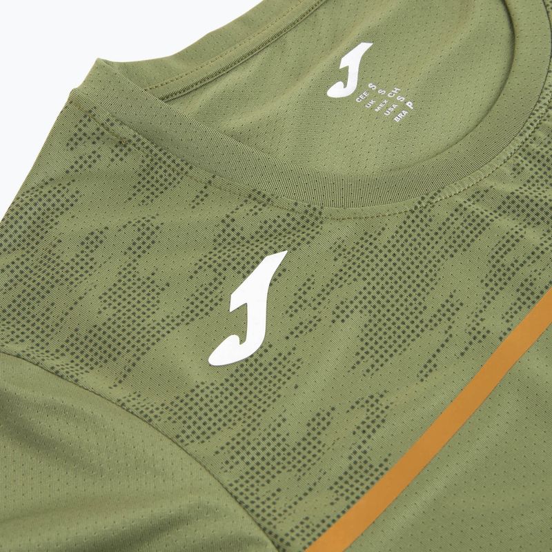 Joma Record III női futópóló khaki színben 8