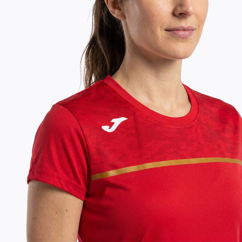 Női futópóló Joma Record III piros 4